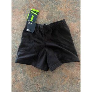 DSG Everyday‎ Short 2XS (4-5) Cotton & Polyester Black Shorts For Kids